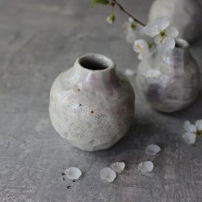 Little Bud Vases : Marbled
