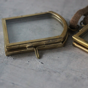 Brass Glass Frames : Various Sizes