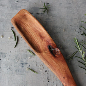 Hand Carved Wood Spoons Long