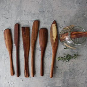 Hand Carved Wood Spreaders