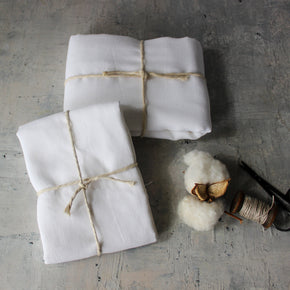 Organic Cotton Muslin Ivory