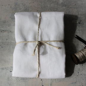 Organic Cotton Muslin Ivory