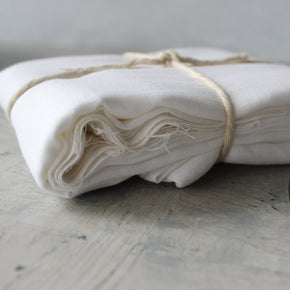 Organic Cotton Muslin Ivory