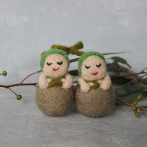 Gumnut Pod Babies Hanging Ornament