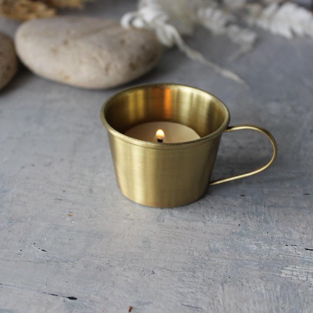 Brass Candle Cup