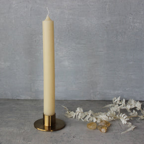 Brass Flat Candle Holder
