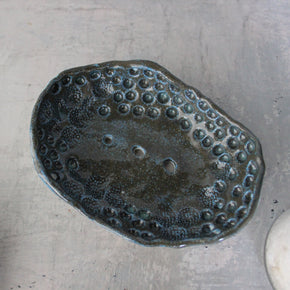Ceramic Soap Dishes : Blue
