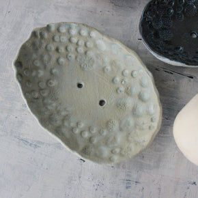 Ceramic Soap Dishes : Blue