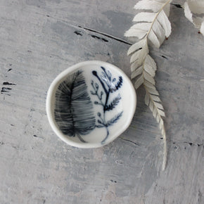 Tiny Feather Trinket Dishes