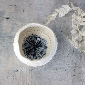 Pierced Indigo Star Bowls