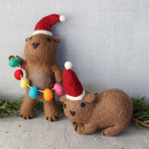 Felt Christmas Wombats