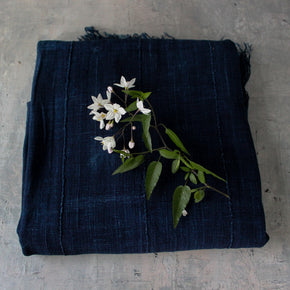Mossi Indigo Cotton Stole No.1