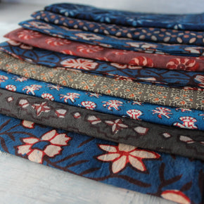 Woodblock Print Cotton Cloths