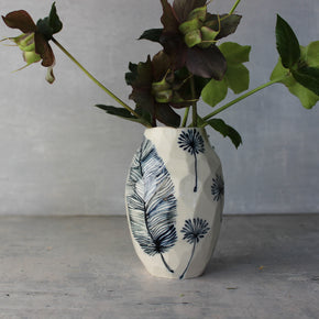 Dandelion Feather Twig Vase