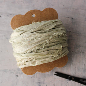 Botanical Dye Silk Ribbon