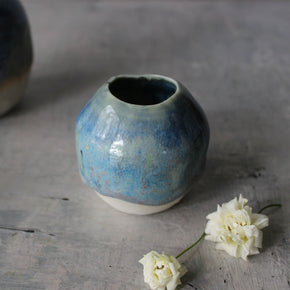 Blue Bud Vases
