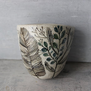 Wall Hanger Pot Feather