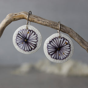 Ceramic Earrings Daisy