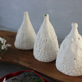 Porcelain Festive Cone Trees