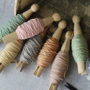 Botanical Dye Sashiko Threads