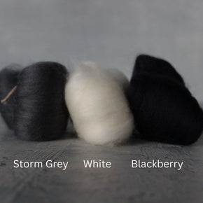 Wool Roving Coloured Fleece