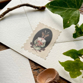 Animal Masks Stamp Washi Tape - Tribe Castlemaine