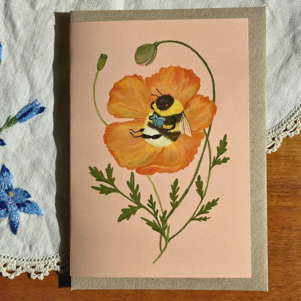 Anna Seed Card Beebliophile - Tribe Castlemaine