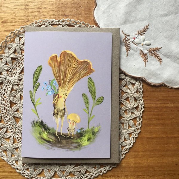 Anna Seed Card Mushroom Mama - Tribe Castlemaine