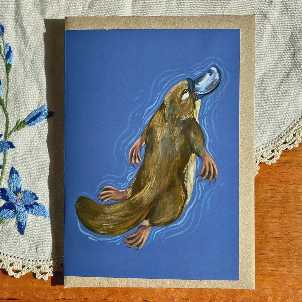 Anna Seed Card Platypus - Tribe Castlemaine
