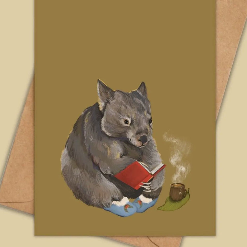 Anna Seed Card Reading Wombat - Tribe Castlemaine