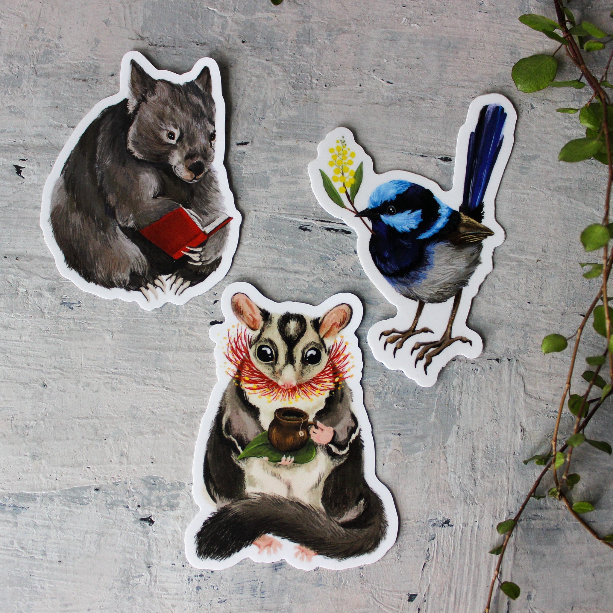Anna Seed Vinyl Stickers - Tribe Castlemaine