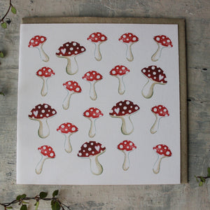Anneko Toadstools Card - Tribe Castlemaine
