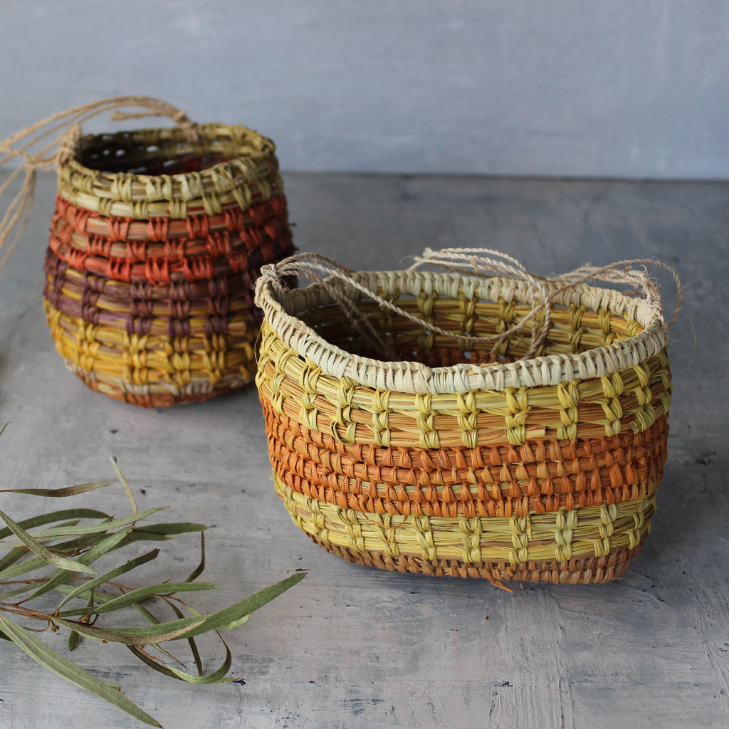 Arnhem Weavers Dillybag Baskets - Tribe Castlemaine
