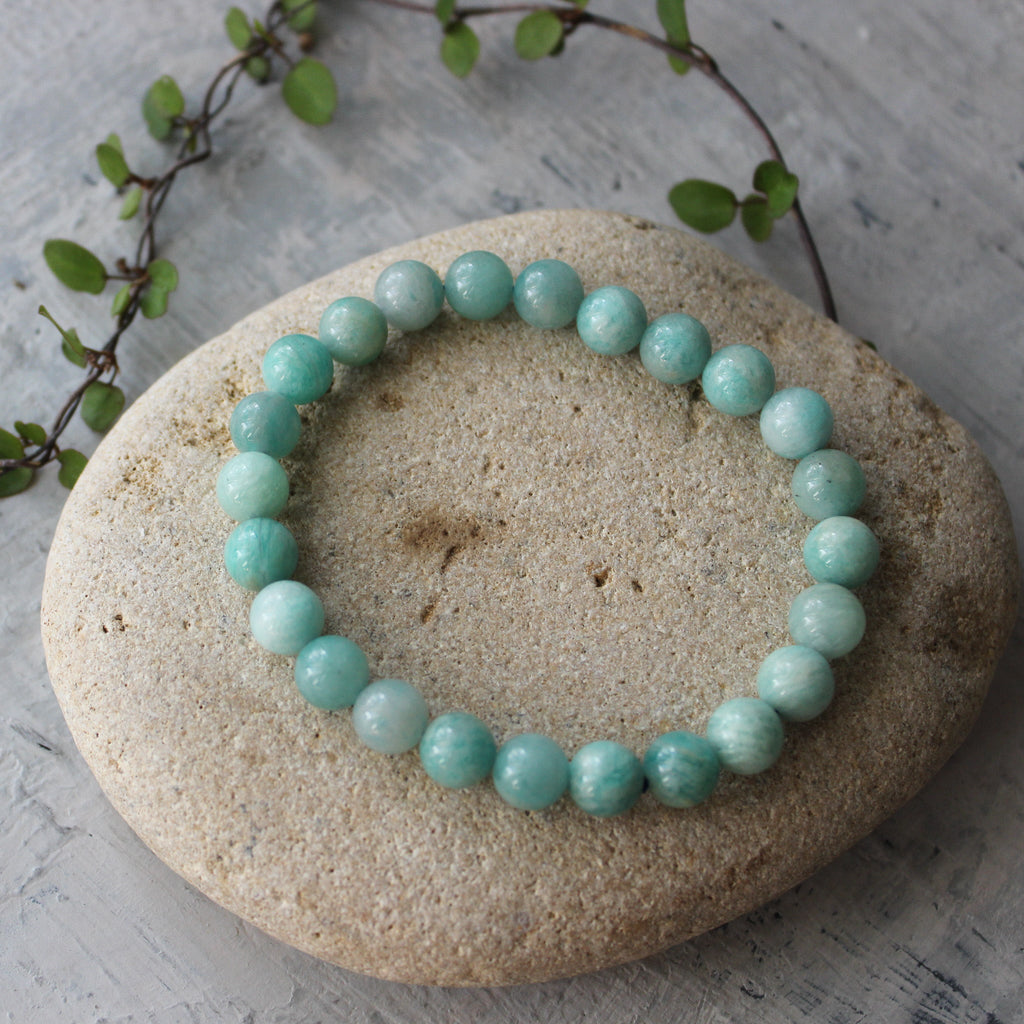 Bead Bracelet Amazonite - Tribe Castlemaine