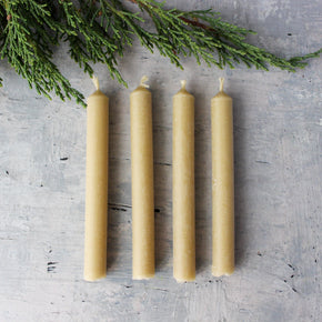 Beeswax Advent / Ritual Candles - Tribe Castlemaine