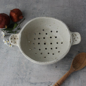 Berry Colander Bowl Marbled - Tribe Castlemaine