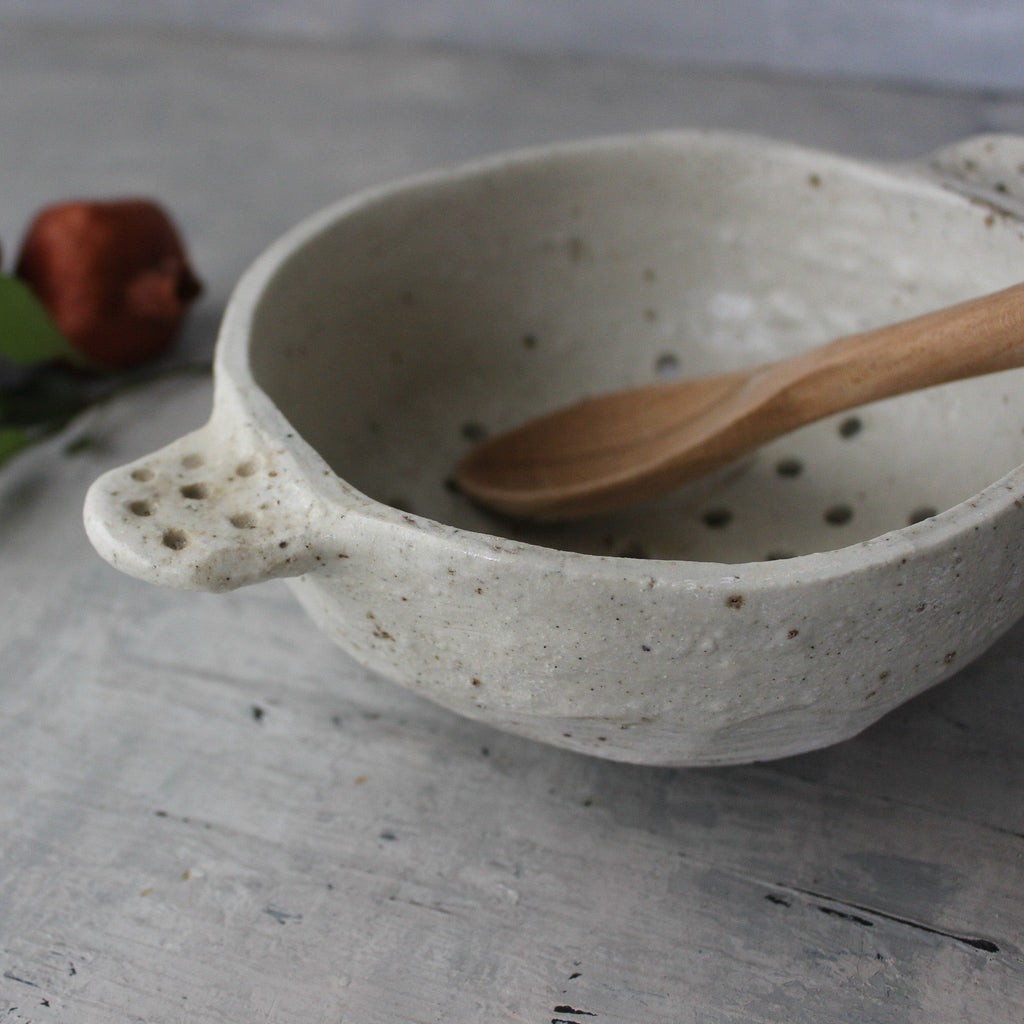 Berry Colander Bowl Marbled - Tribe Castlemaine