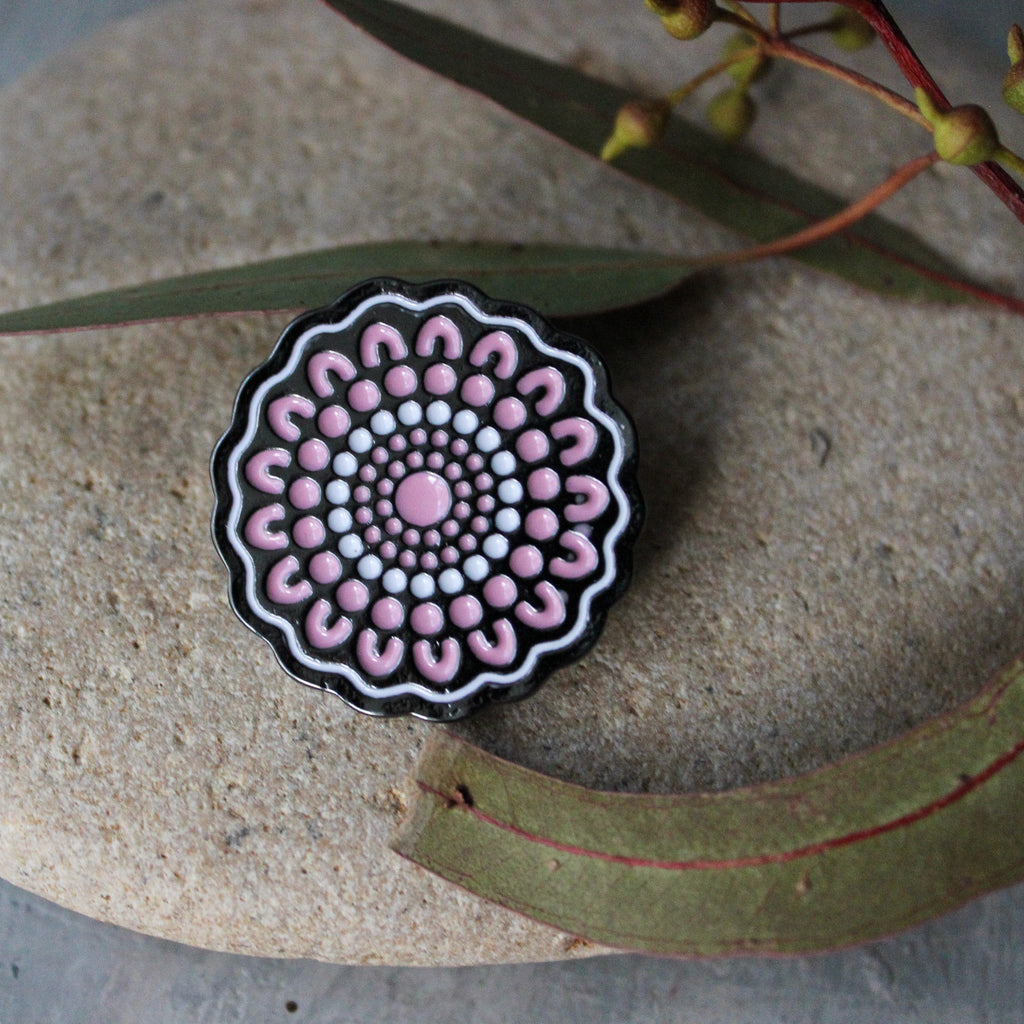 Boobie Sista Lapel Pin - Tribe Castlemaine