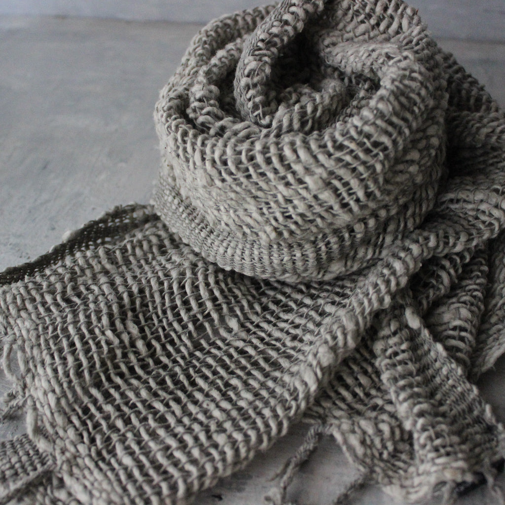 Botanical Dye Handloomed Scarf 1 - Tribe Castlemaine