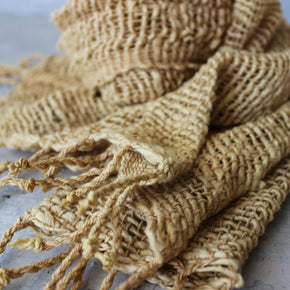 Botanical Dye Handloomed Scarf #2 - Tribe Castlemaine