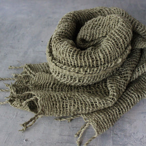 Botanical Dye Handloomed Scarf 6 - Tribe Castlemaine