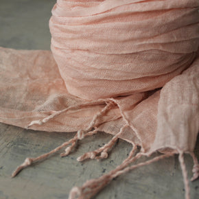 Botanical Dye Linen Scarves - Tribe Castlemaine