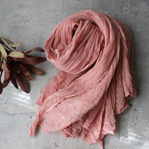 Botanical Dye Muslin Scarves - Tribe Castlemaine