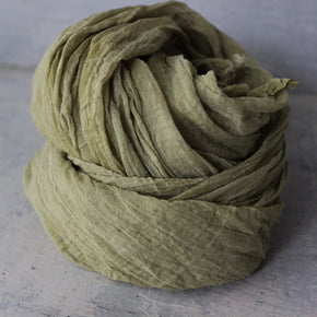Botanical Dye Muslin Scarves - Tribe Castlemaine