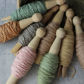 Botanical Dye Sashiko Threads - Tribe Castlemaine