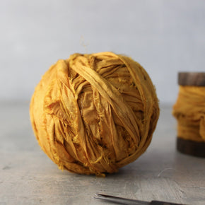 Botanical Dye Silk Ribbon - Tribe Castlemaine