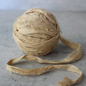 Botanical Dye Silk Ribbon - Tribe Castlemaine