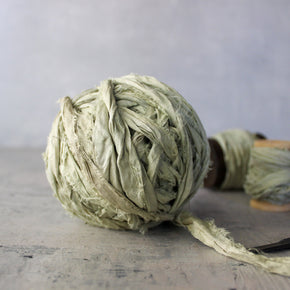 Botanical Dye Silk Ribbon - Tribe Castlemaine