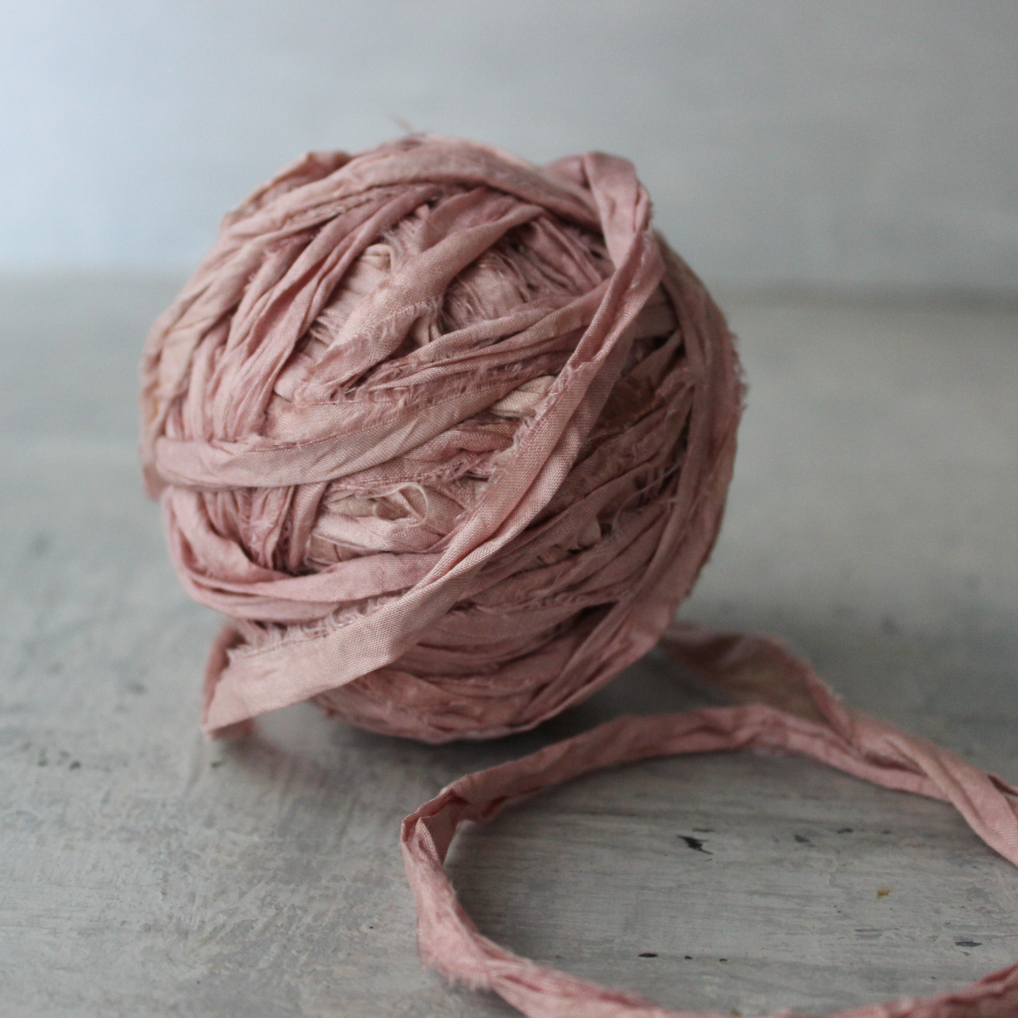 Botanical Dye Silk Ribbon - Tribe Castlemaine