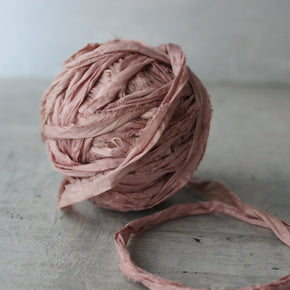 Botanical Dye Silk Ribbon - Tribe Castlemaine